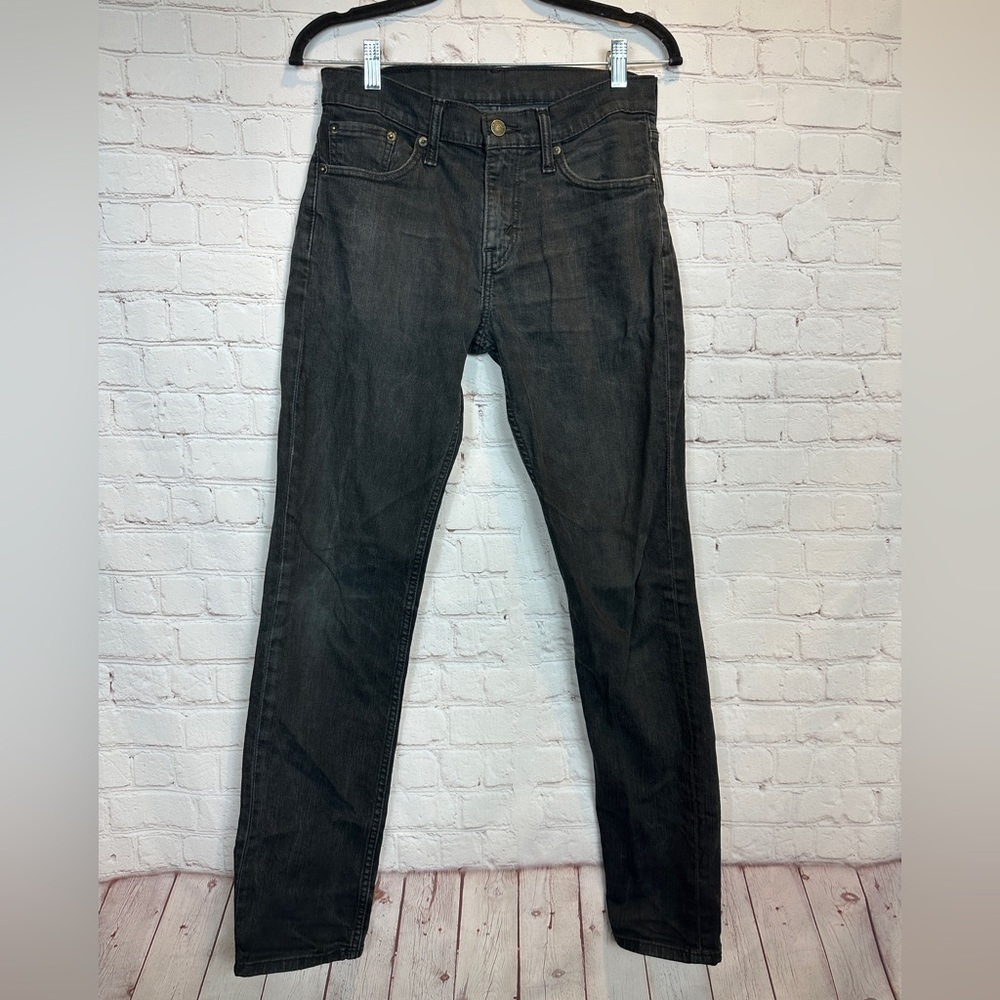 Levis 512 Slim Taper Black Stretch Red Tab stretch jeans, sz 29 x 32